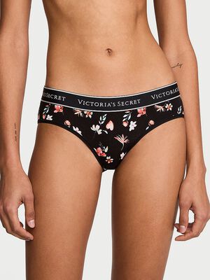 Logo Cotton Hiphugger Panty