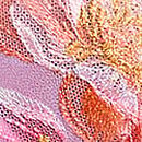 Wicked Unlined Watercolor Embroidery Balconette Bra, Watercolor Pink, swatch