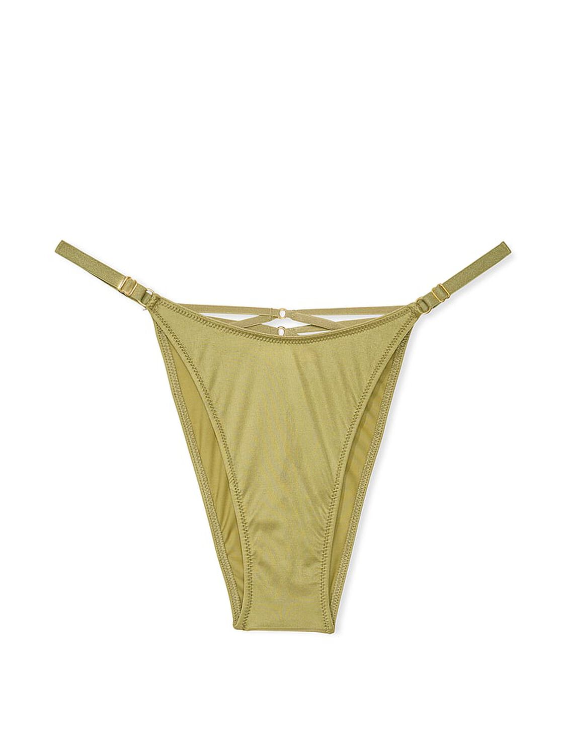 vs Very Sexy Smooth Adjustable Brazilian Panty Spanish Moss 3 of 3 