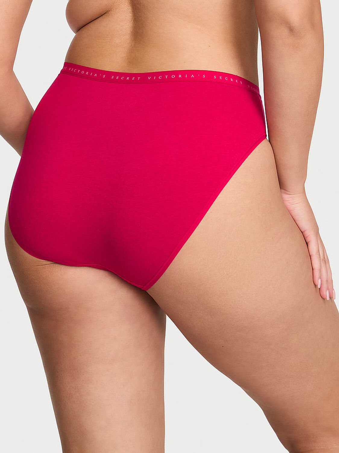 vs Victoria's Secret Stretch Cotton High-Leg Brief Panty 2 of 2 