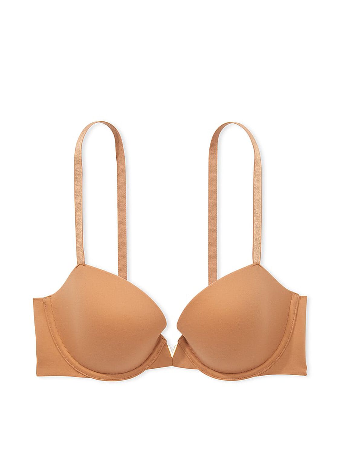 vs Dream Angels Smooth Lightly Lined Demi Bra Toffee 3 of 4 