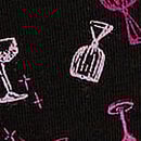 Stretch Cotton High-Leg Brief Panty, Black Cocktails, swatch