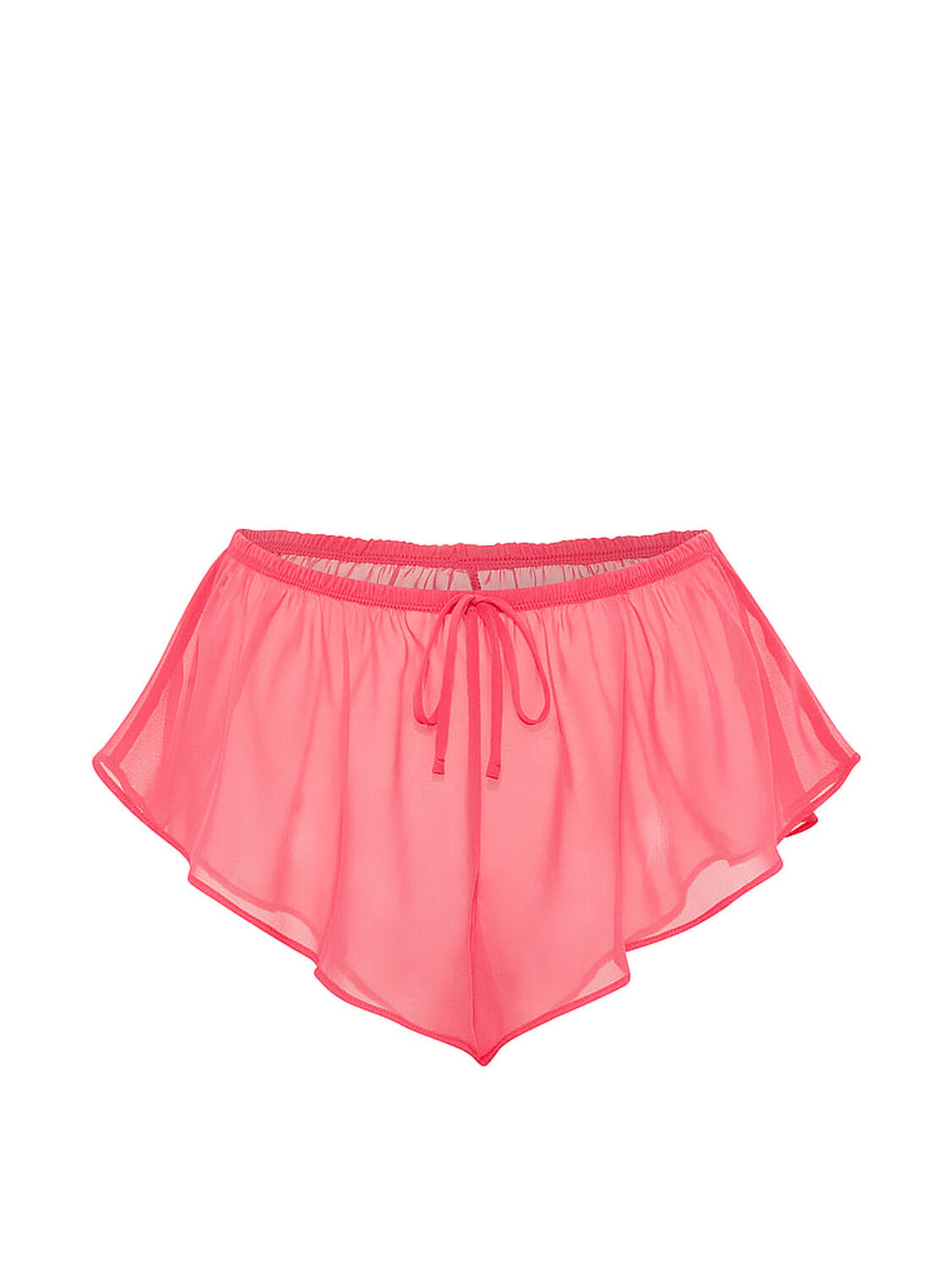 vs Victoria's Secret Chiffon Flutter Short Wild Watermelon 3 of 4 