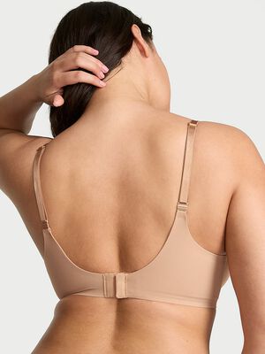 Smooth Lightly Lined Plunge Demi Bra