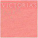 Logo Cotton Thong Panty, Coral Ribbon, swatch