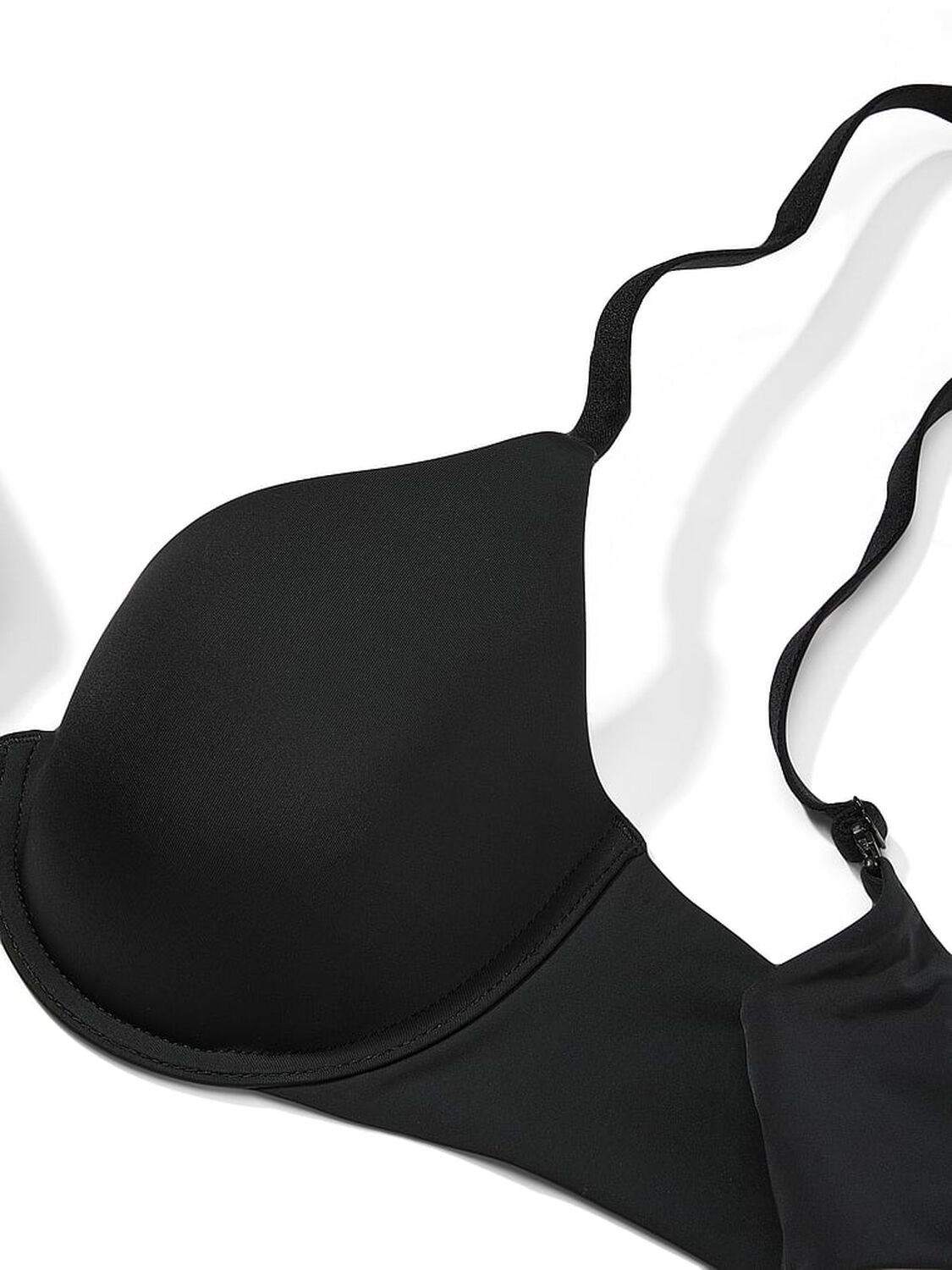 vs The T-Shirt Lightly Lined Demi Bra Black 4 of 4 