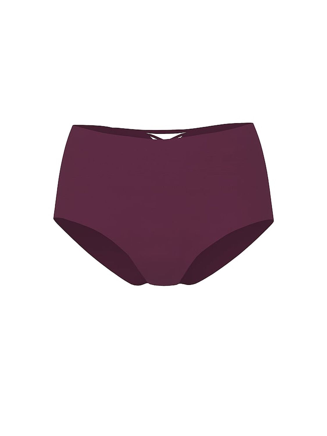 vs No-Show No-Show Strappy Modern Brief Panty Rich Maroon 3 of 3 