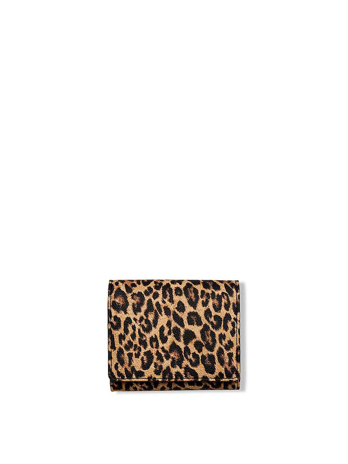 vs Victoria's Secret Small Flap Wallet Leopard 1 of 3 