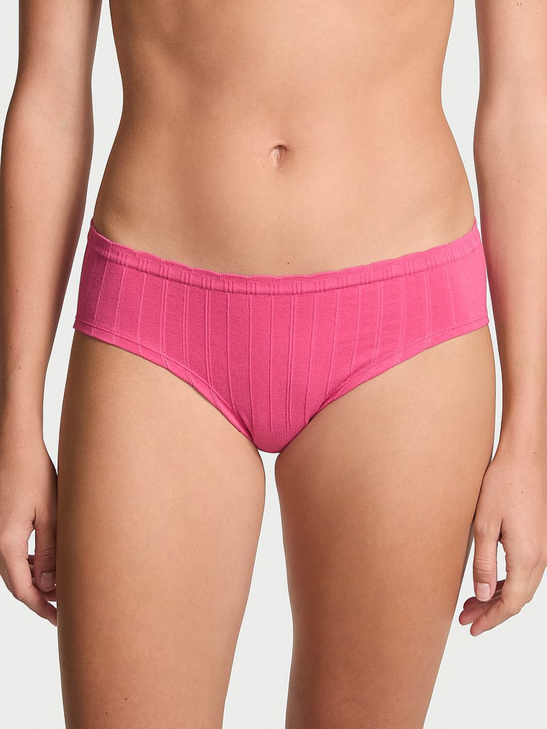 vs Seamless Seamless Cotton Rib Hiphugger Panty Berry Galore 3 of 3 