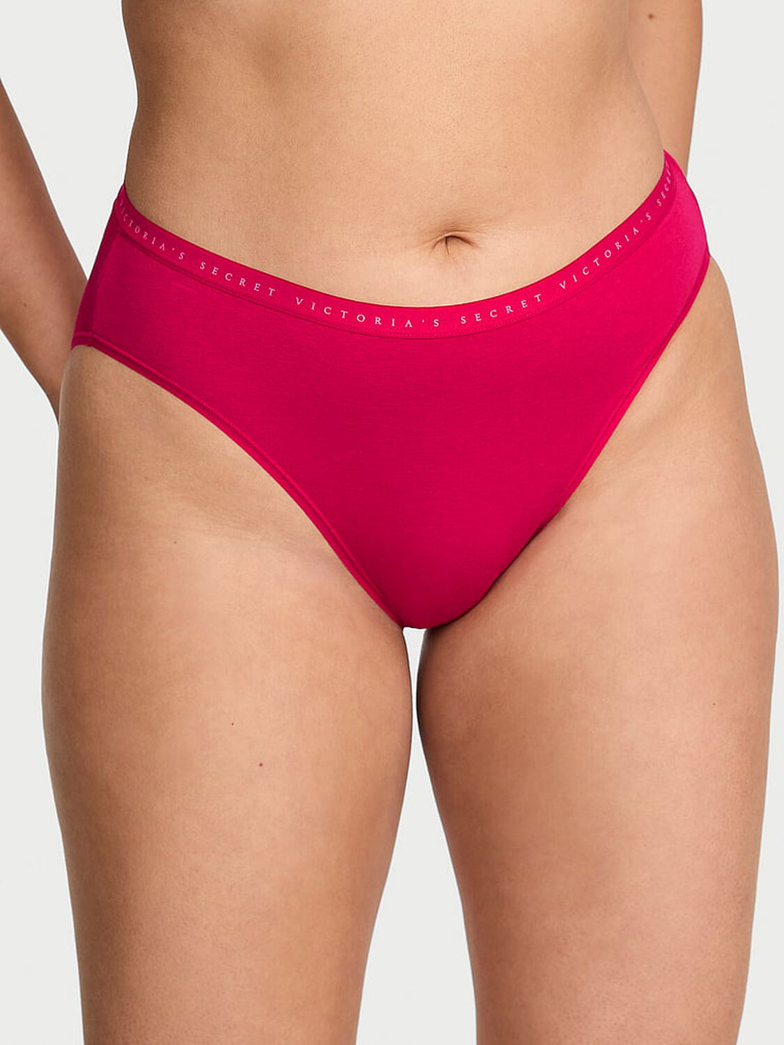 vs Victoria's Secret Stretch Cotton High-Leg Brief Panty 1 of 2 