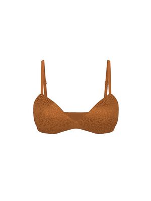 FlexFactor Lightly Lined Plunge Demi Bra