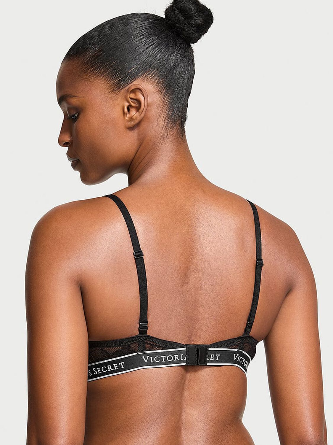vs The T-Shirt Push-Up Perfect Shape Lace-Trim Bra 2 of 3 