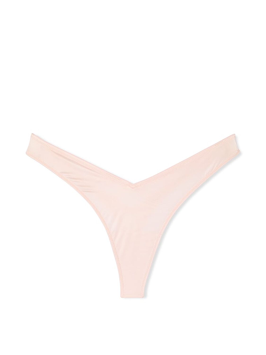vs Very Sexy Smooth Strappy-Back High-Leg Thong Panty Angel Pink 3 of 3 