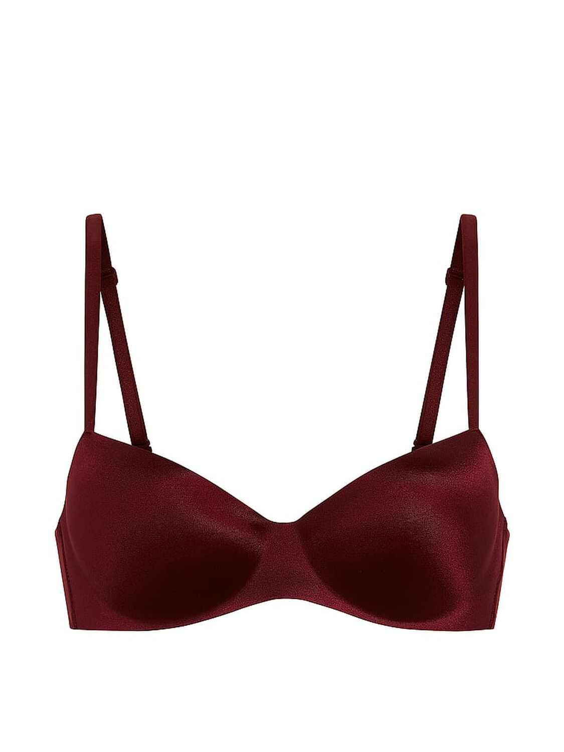 vs Body By Victoria FlexFactor Lightly Lined Balconette Bra Cherrywood 3 of 3 