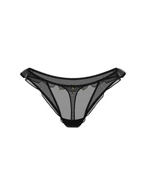 Jingle Belle Ruffled Mesh Thong Panty