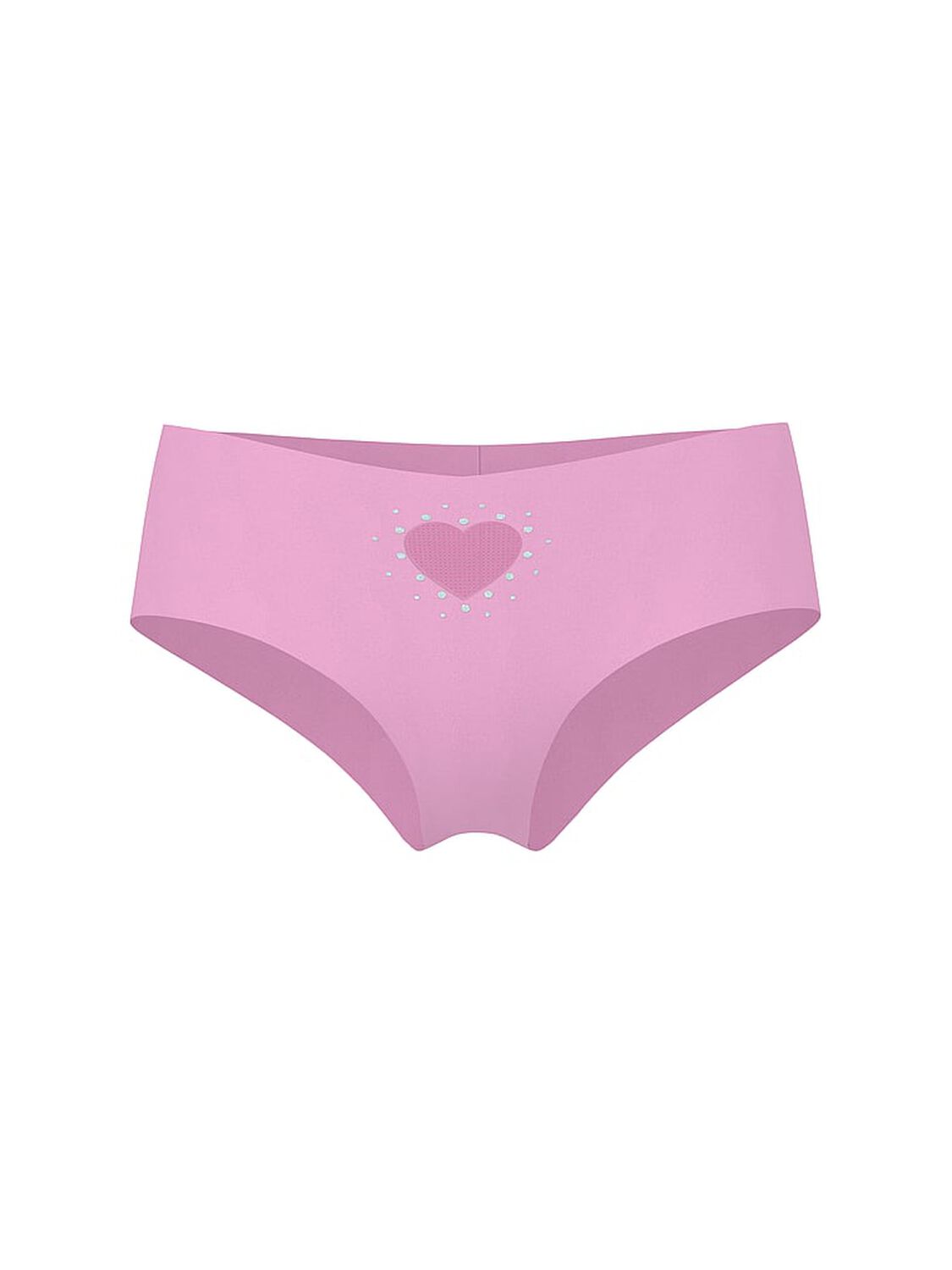 vs No-Show No-Show Heart Cut-Out Cheeky Panty Bikini Pink 3 of 3 