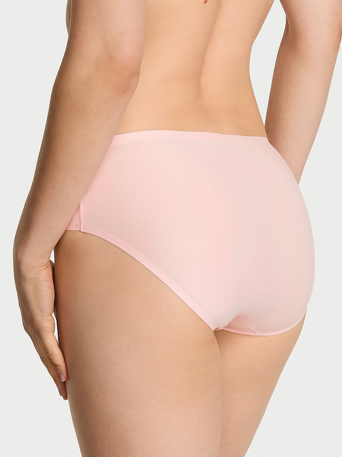 vs Body By Victoria Body by Victoria Flex Mid-Rise Bikini Panty Purest Pink 2 of 3 