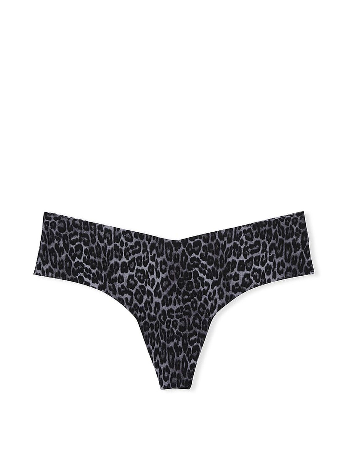 vs No-Show No-Show Thong Panty Black Leopard 3 of 3 