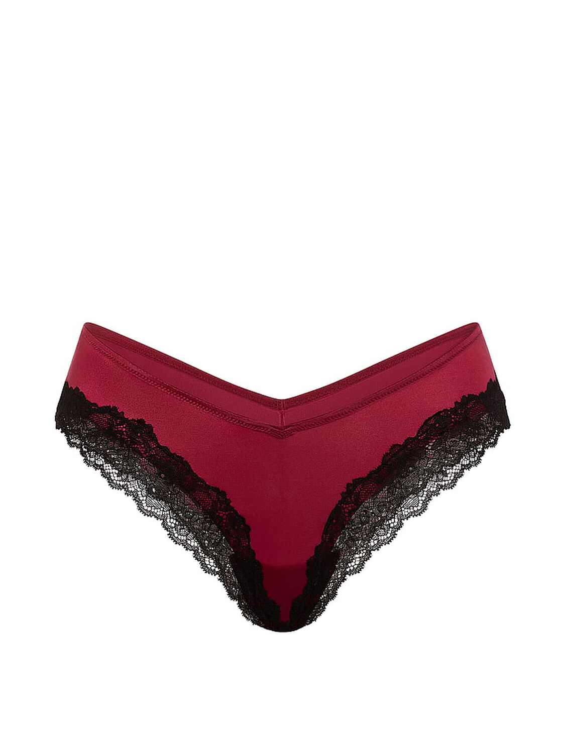 vs Very Sexy Lace-Trim High-Leg Cheeky Panty 3 of 3 