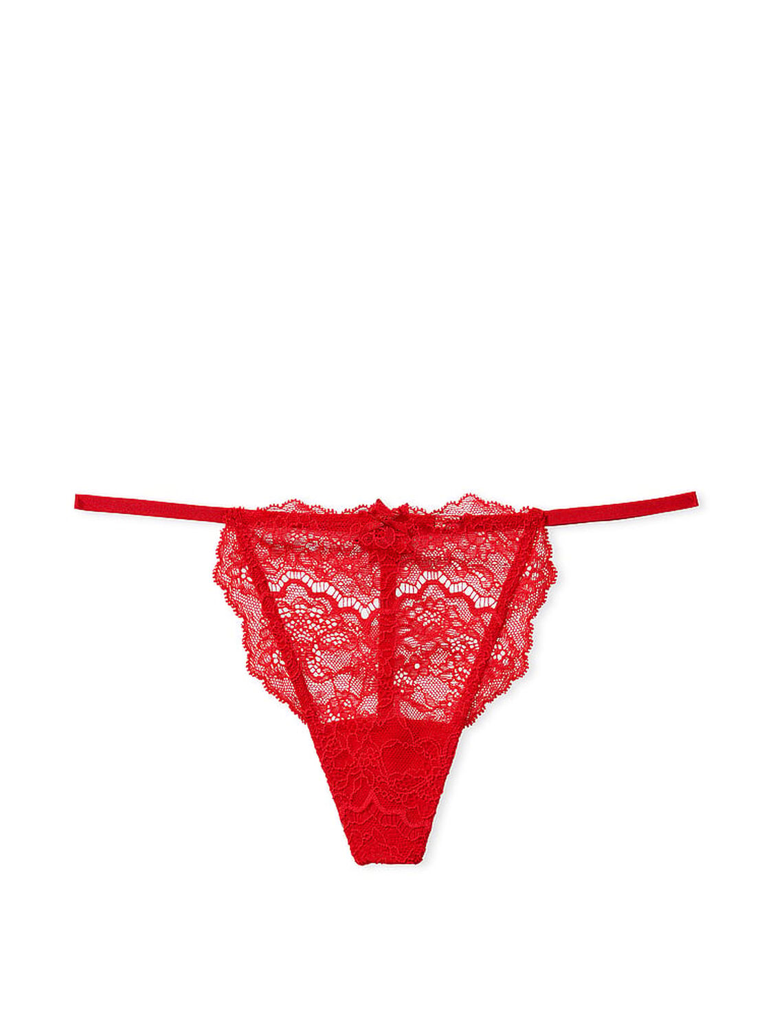 vs Dream Angels Lace V-String Panty Lipstick 3 of 3 