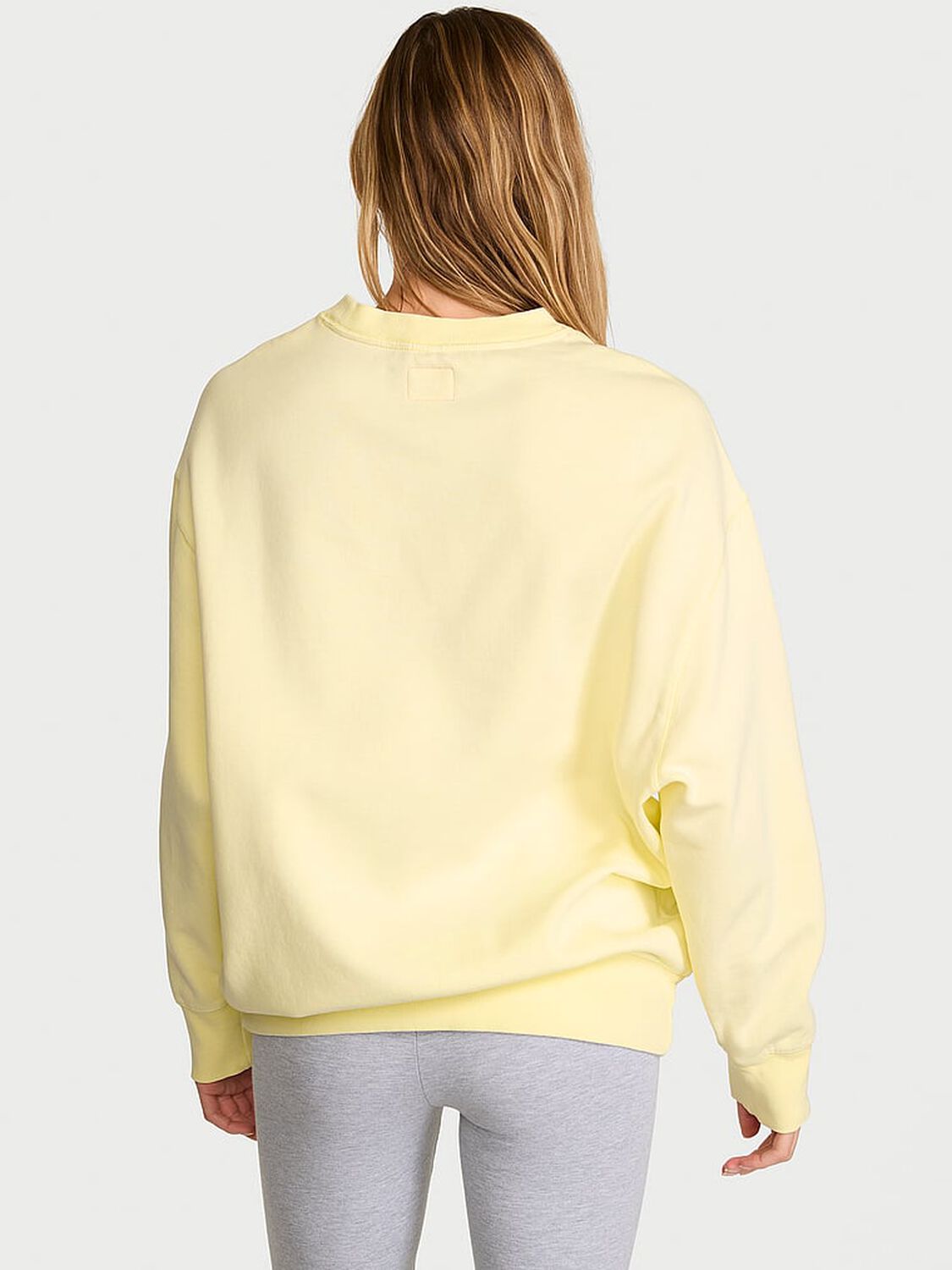 vs Angel Essentials Effortless Fleece Crewneck Sweatshirt 2 of 2 