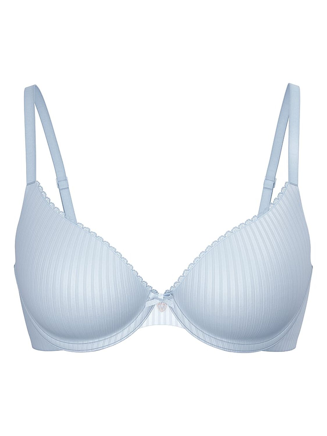vs Body By Victoria Lightly Lined Full-Coverage Bra Palest Blue 3 of 3 