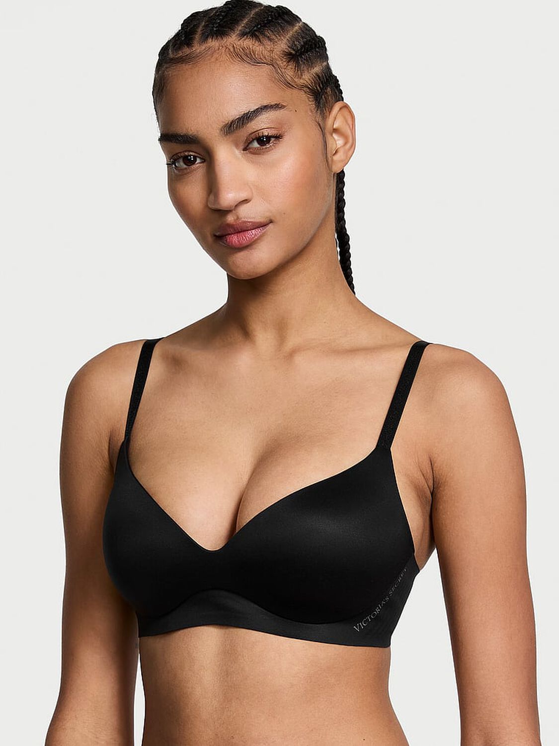 vs Body By Victoria Body by Victoria Lightly Lined Comfort Bra Black 1 of 3 