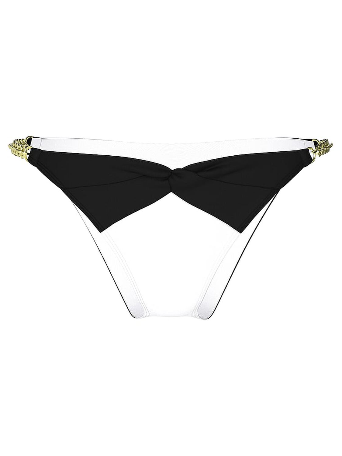 vs Victoria's Secret Swim Archives Chains Brazilian Bikini Bottom White 3 of 3 