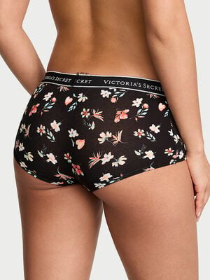 Logo Cotton Boyshort Panty
