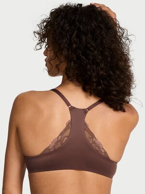 Perfect Shape Lace Racerback Push-Up Bra