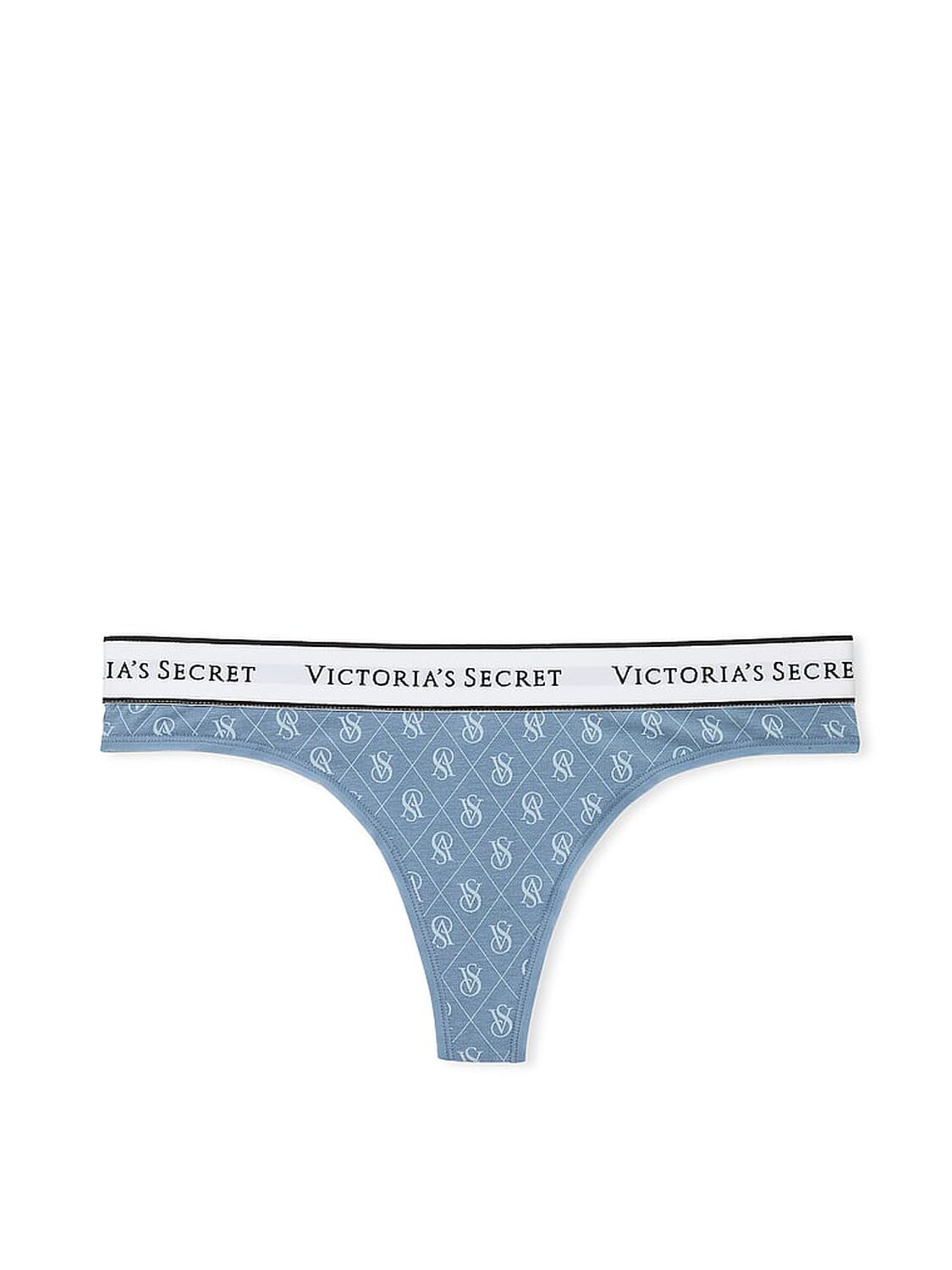 vs Cotton Logo Cotton Thong Panty Logo Pink 3 of 3 
