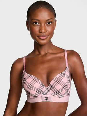 Shine Patch Push-Up Perfect Shape Bra