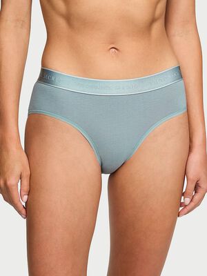 Logo Cotton Hiphugger Panty