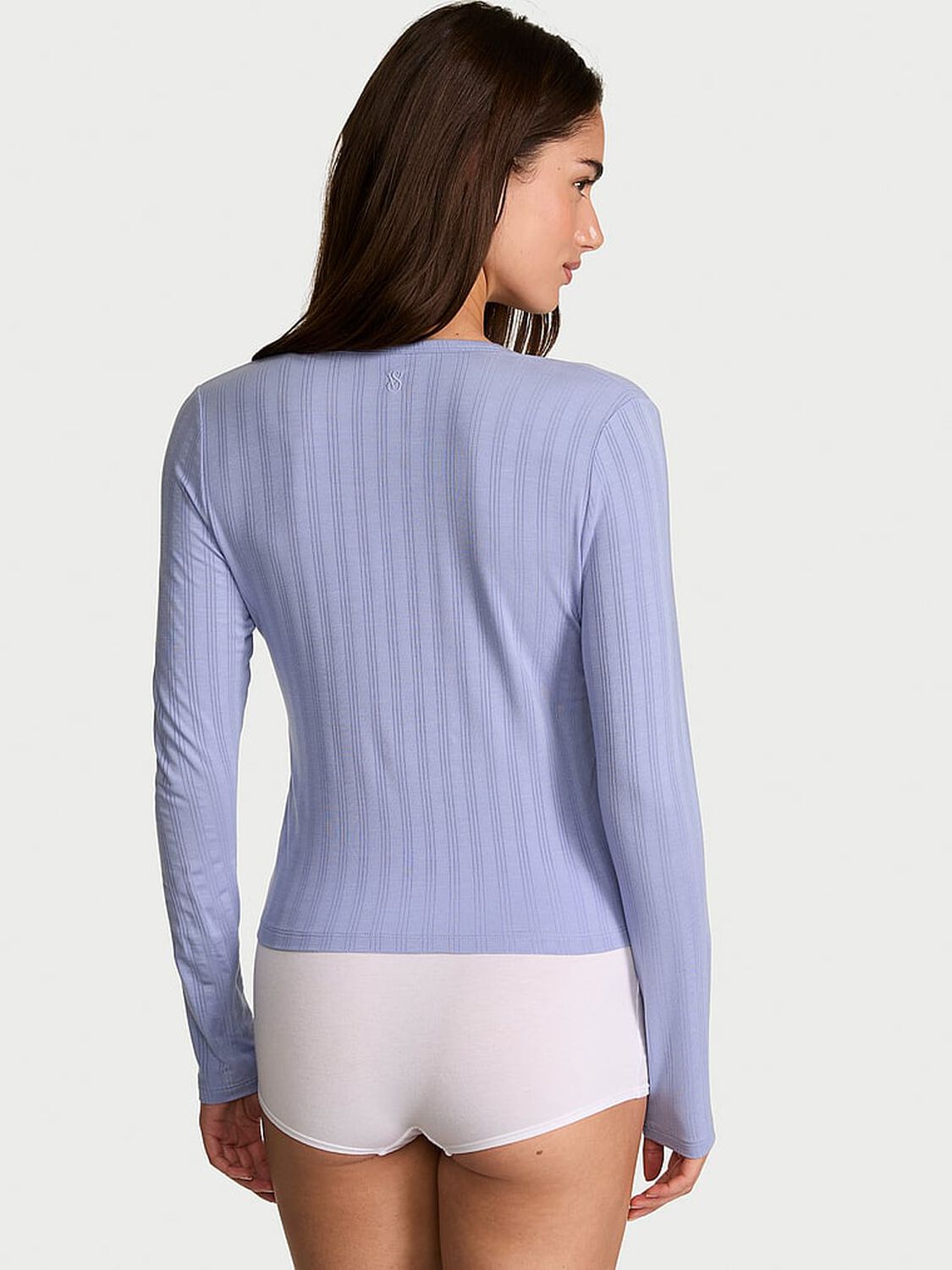 vs Victoria's Secret SoSoft&trade; Modal Ultra-Fine Cardigan Light Lavender 2 of 2 