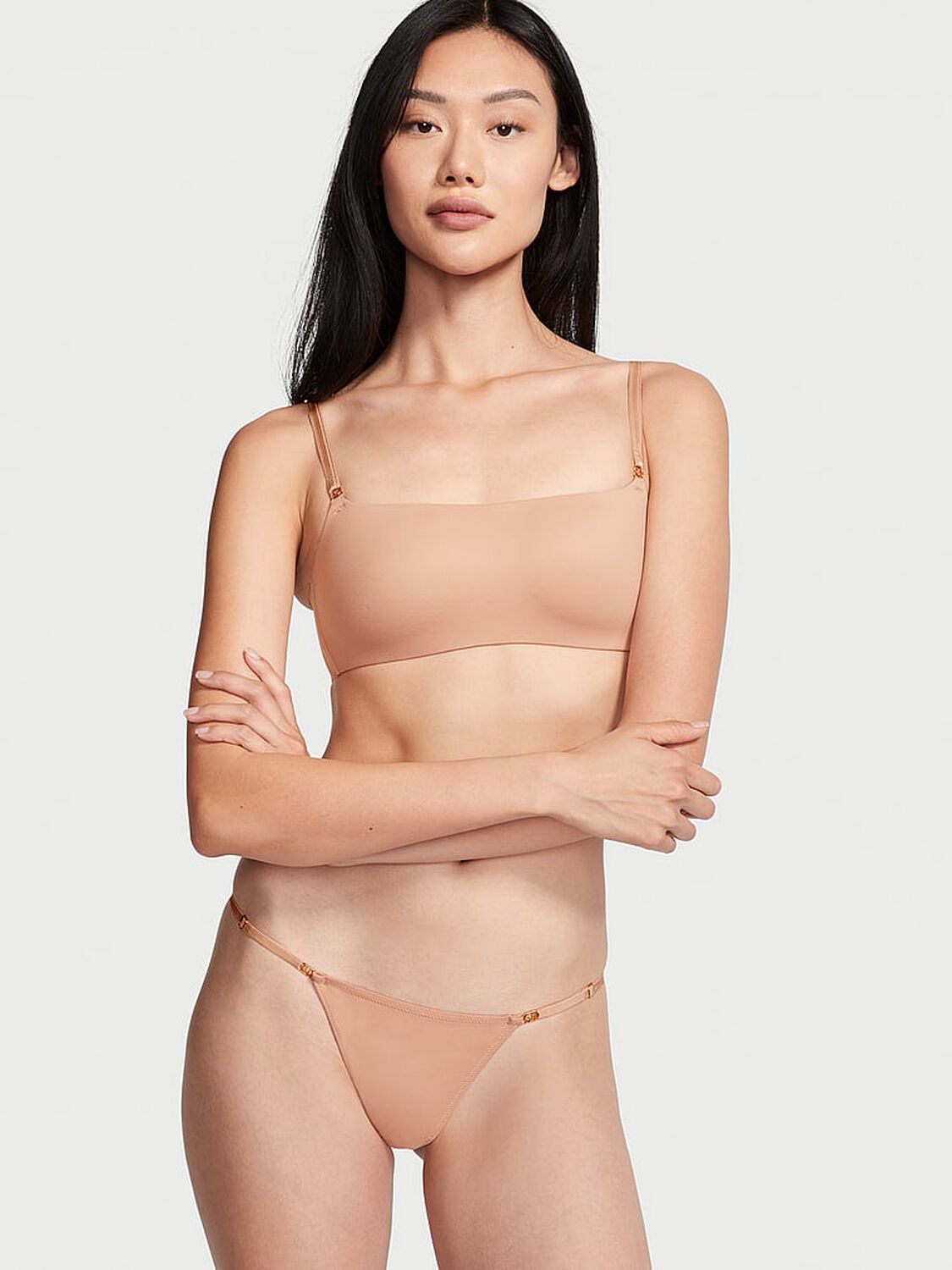 vs Love Cloud Adjustable String Thong Panty 1 of 4 