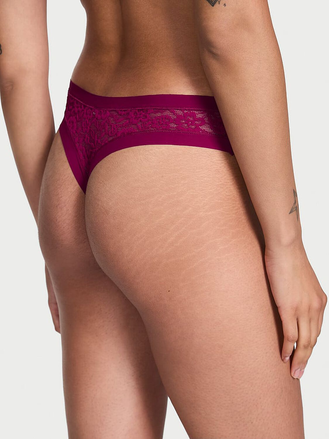 vs No-Show No-Show Lacie Thong Panty Fresh Jam 1 of 3 