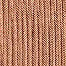 Lightly Lined Wireless Ribbed Cotton Bra, Caramel, swatch