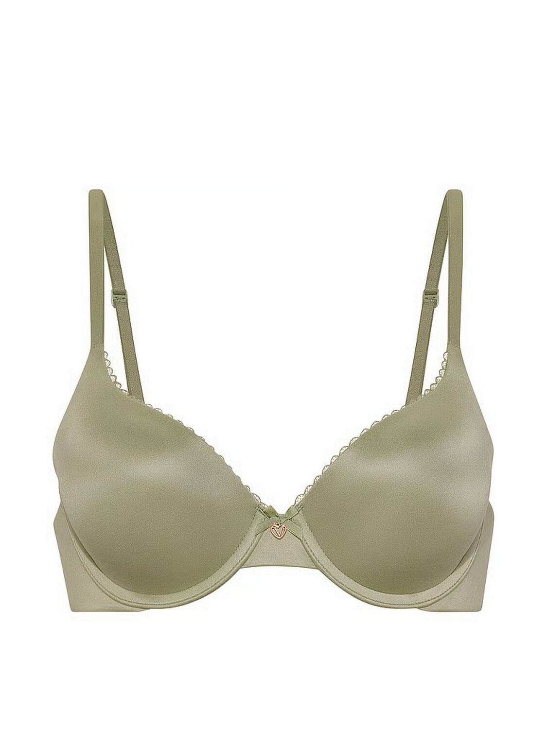 vs Body By Victoria Perfect Shape Smooth Push-Up Bra Fall Sage 3 of 3 