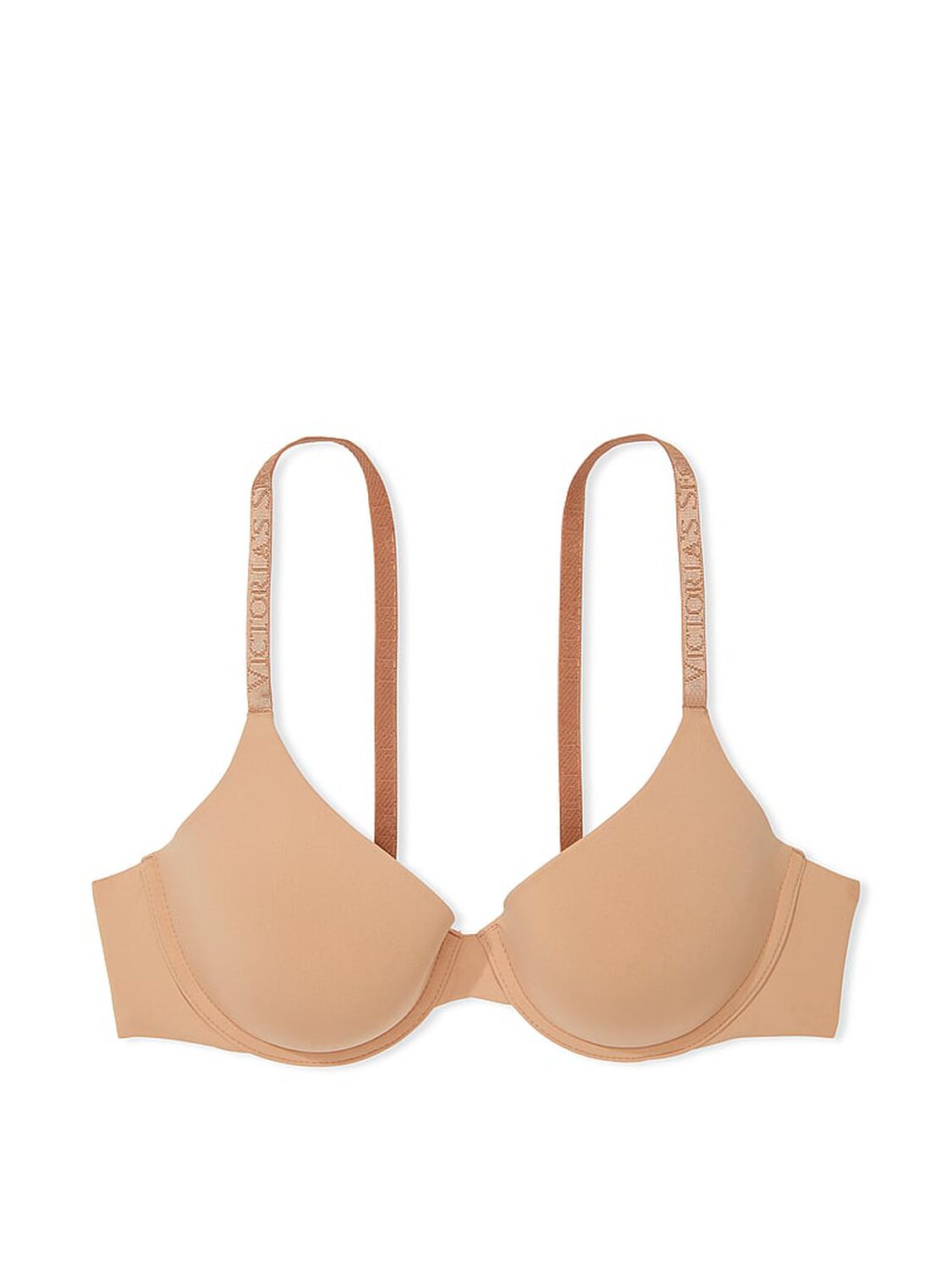 vs The T-Shirt Lightly Lined Smooth Demi Bra Praline 3 of 3 