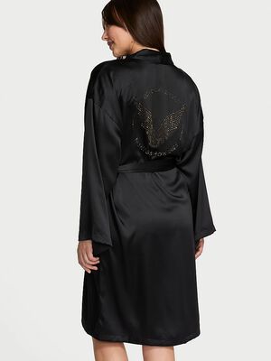 Satin Midi Robe