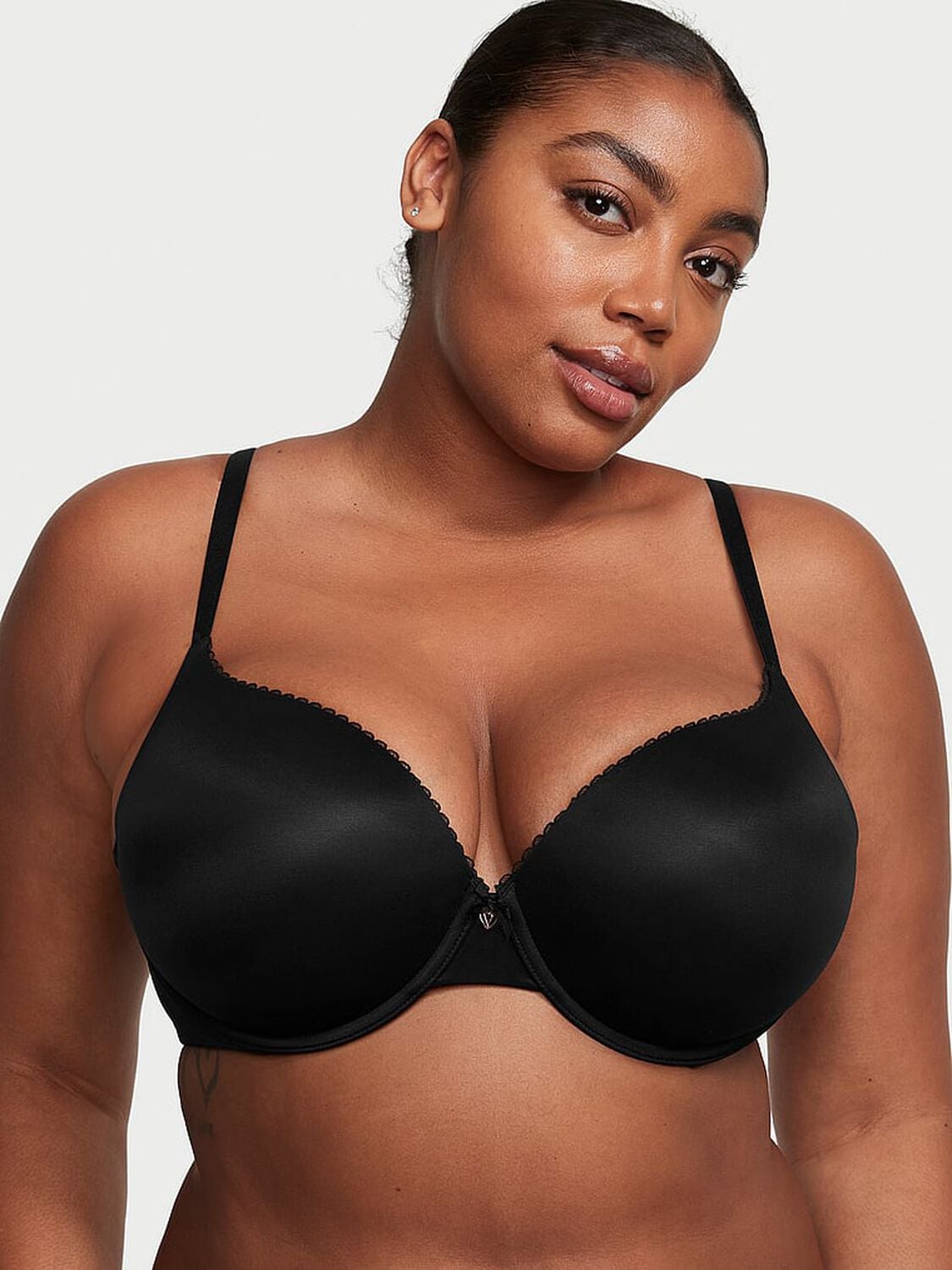 vs Body By Victoria Perfect Shape Smooth Push-Up Bra Black 1 of 3 