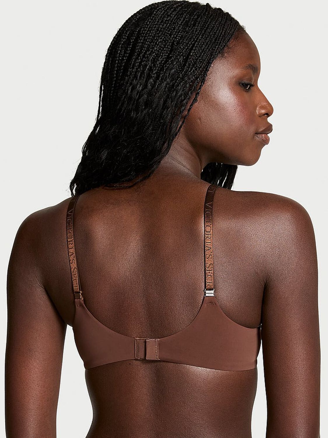 vs The T-Shirt Push-Up Perfect Shape Smooth Bra Ganache 2 of 3 