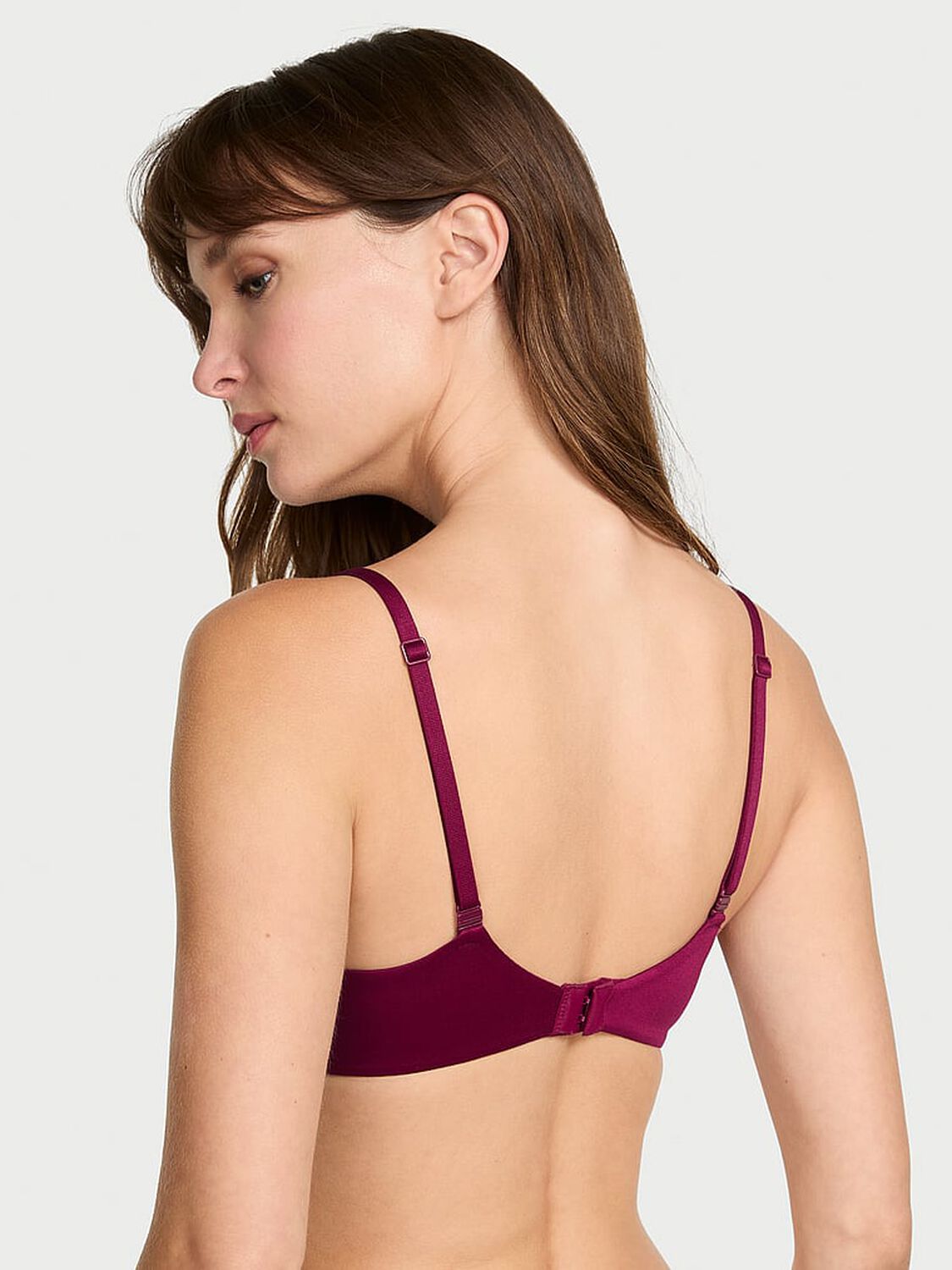 vs Body By Victoria Lightly Lined Smooth Demi Bra Fresh Jam 1 of 3 