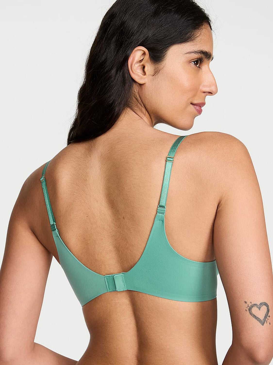 vs Love Cloud Smooth Push-Up Bra Gentle Green 2 of 3 