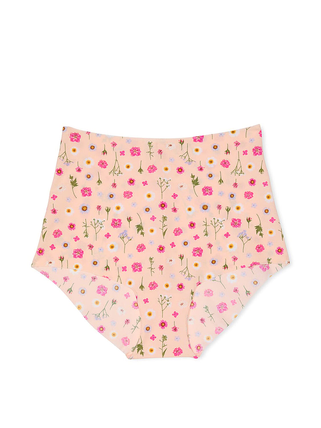 vs No-Show No-Show High-Waist Brief Panty Purest Pink Pressed Floral 3 of 3 