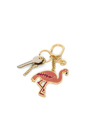 Flamingo Bag Charm Keychain