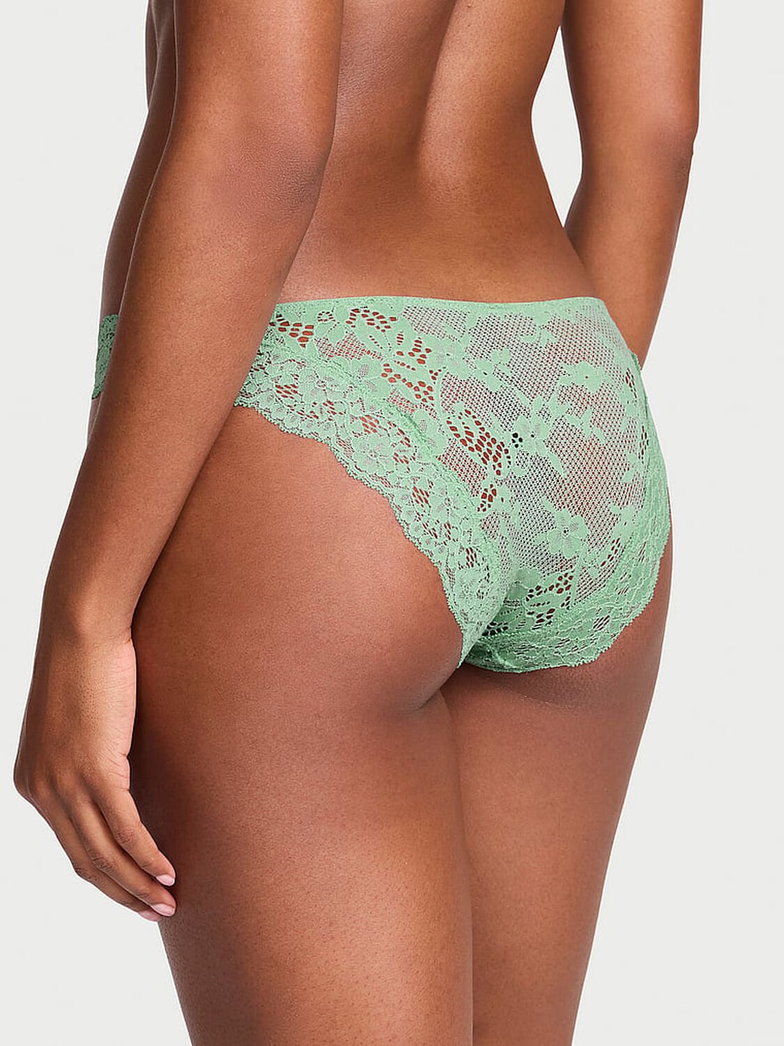 vs Dream Angels Lace Bikini Panty Sweet Spearmint 2 of 4 