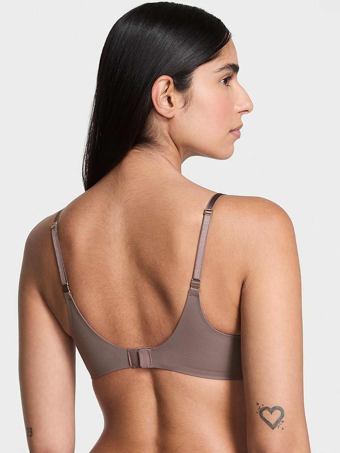 vs Dream Angels Wireless Push-Up Bra Cloudy Grey 2 of 4 
