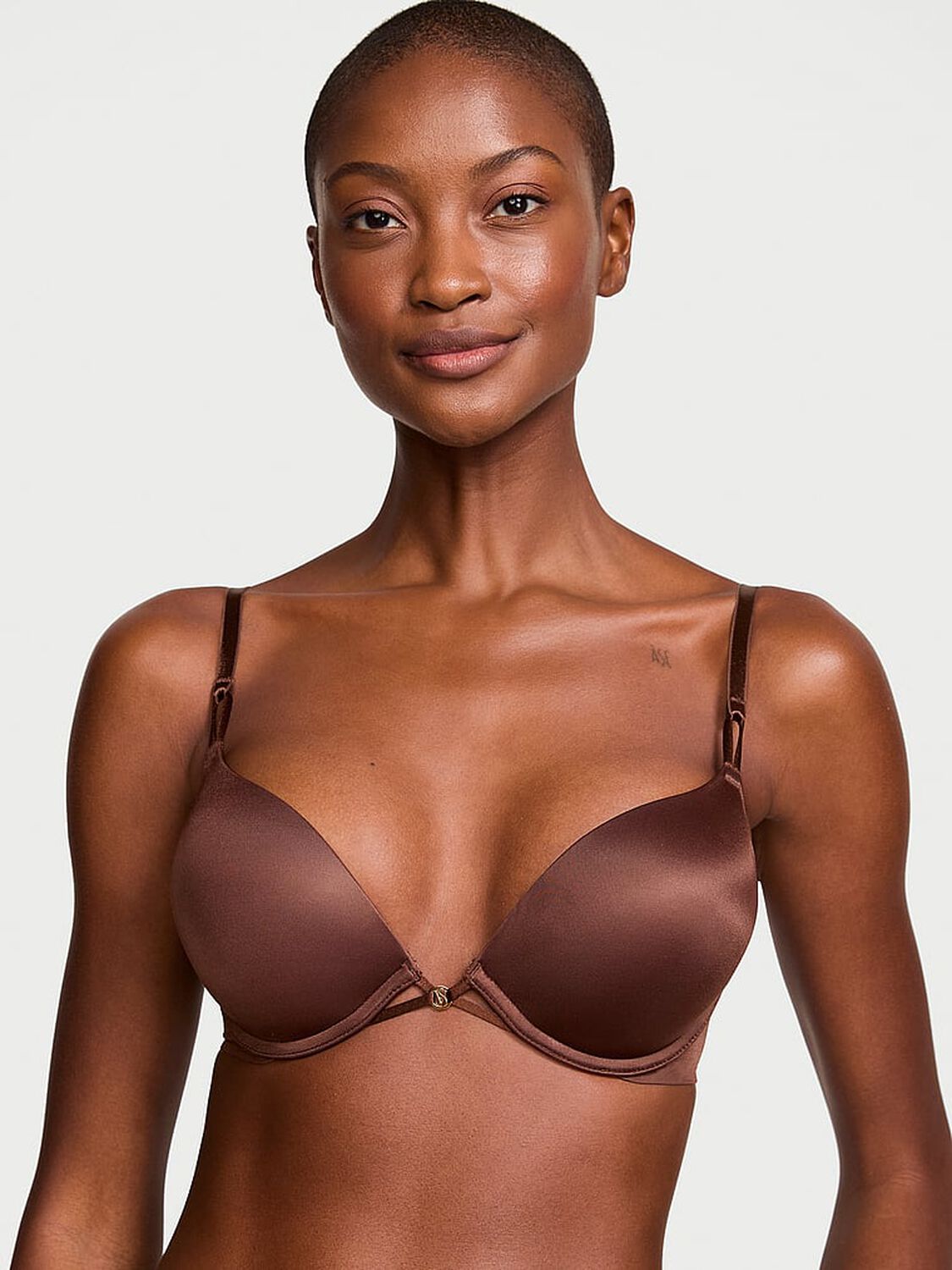 vs Very Sexy Bombshell Add-2-Cups Smooth Push-Up Bra Ganache 1 of 3 