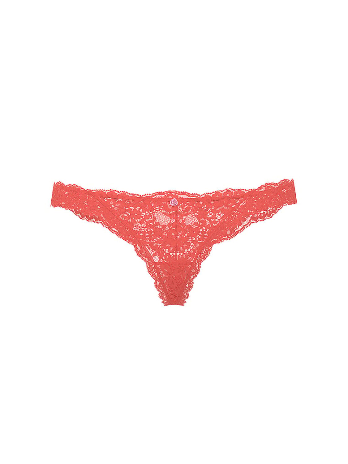 vs Dream Angels Lace Thong Panty Cactus Flower 3 of 3 